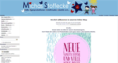 Desktop Screenshot of michas-stoffecke.de